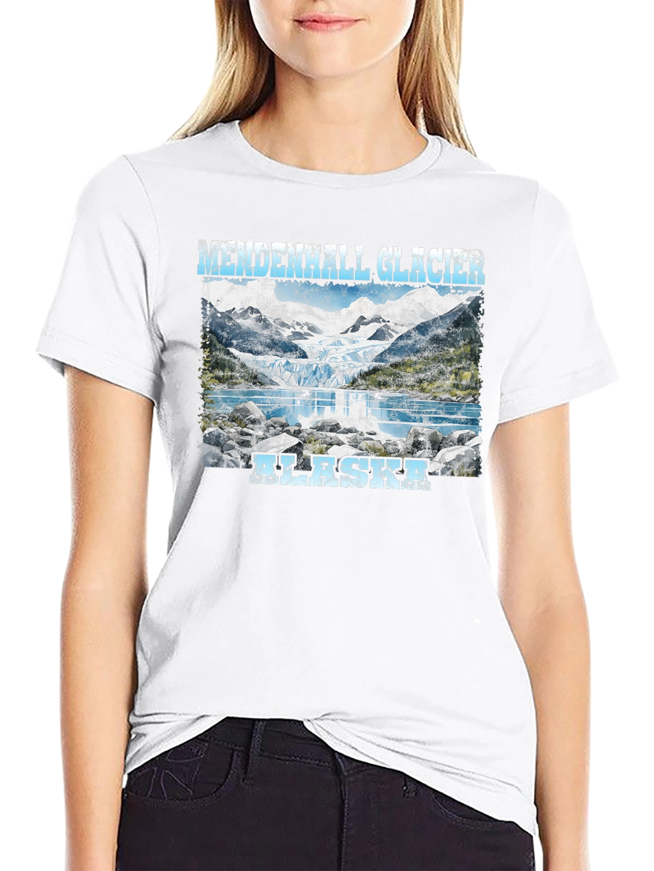 Mendenhall Glacier Alaska T-Shirt