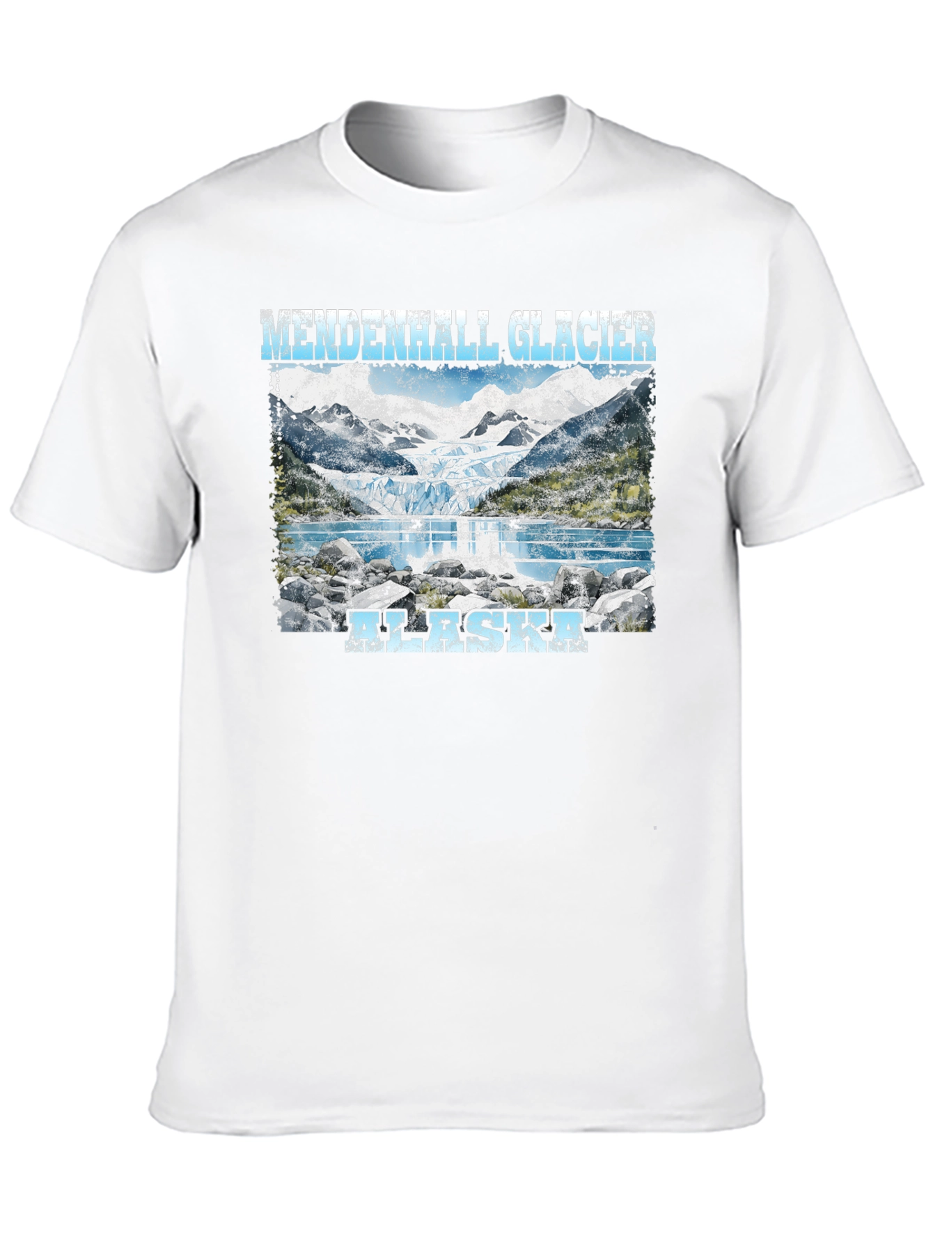 Mendenhall Glacier Alaska T-Shirt