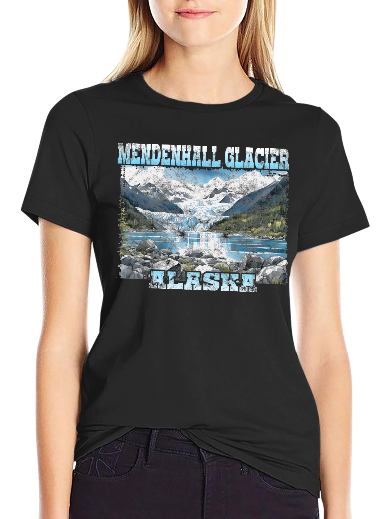 Mendenhall Glacier Alaska T-Shirt