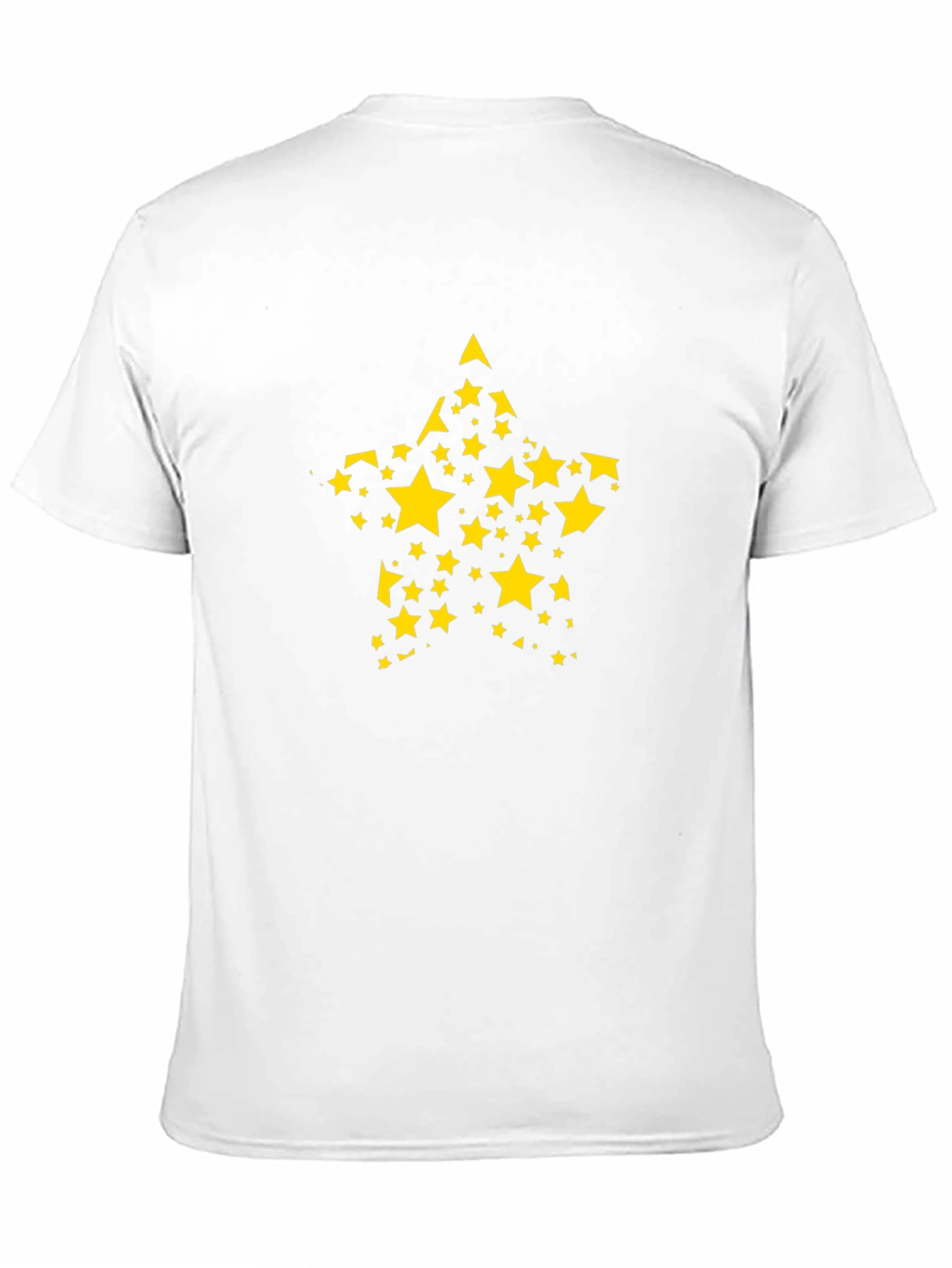 Starry Star T-Shirt - Black Cotton Tee