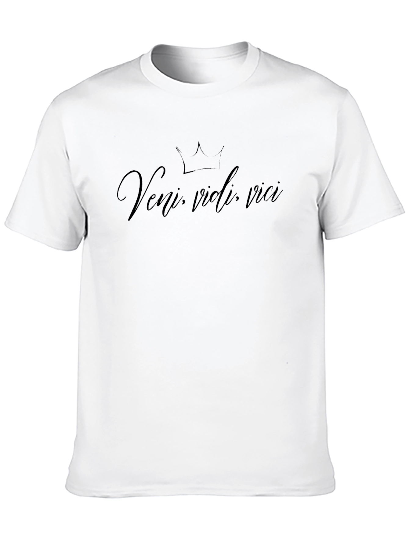Veni Vidi Vici Black T-Shirt