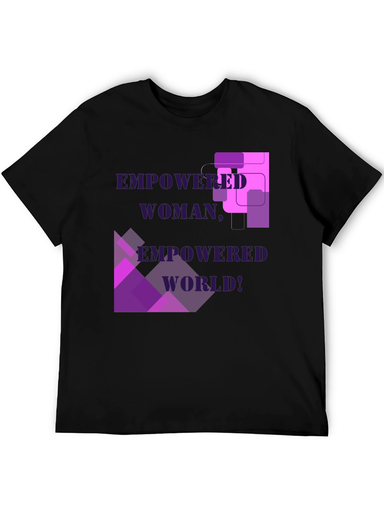 Empowered Woman Tee - Bold Graphic Design