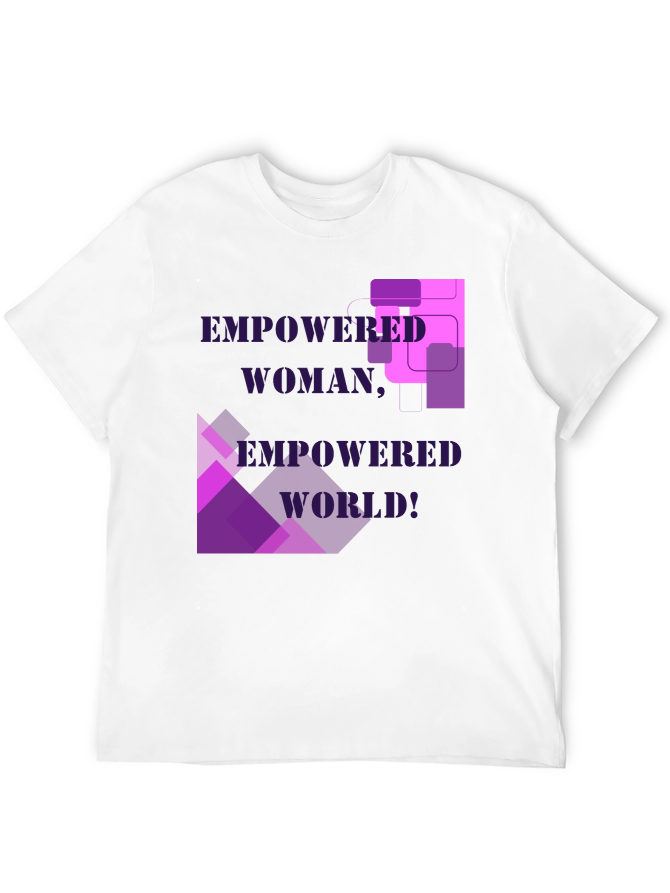 Empowered Woman Tee - Bold Graphic Design