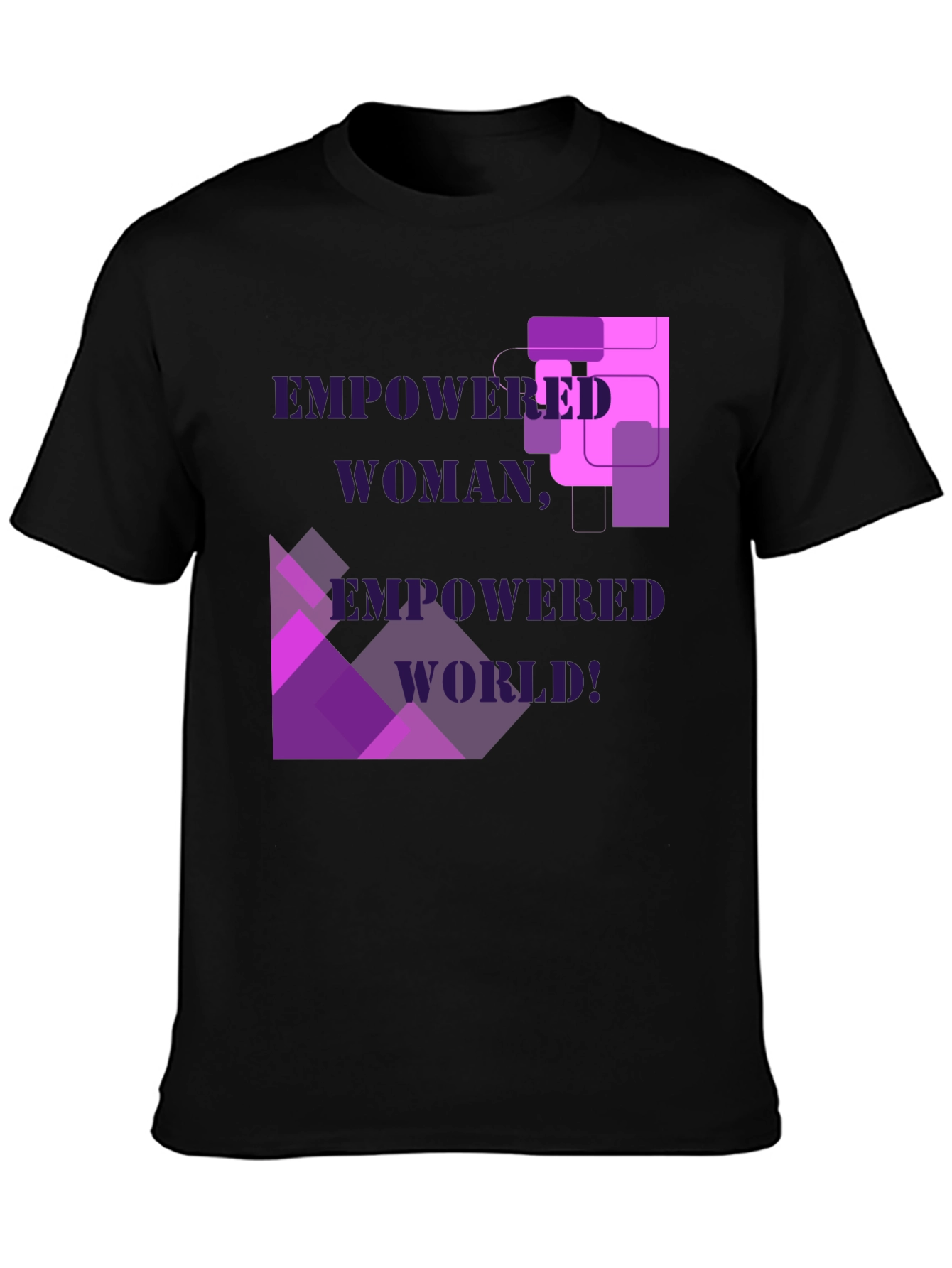 Empowered Woman Tee - Bold Graphic Design
