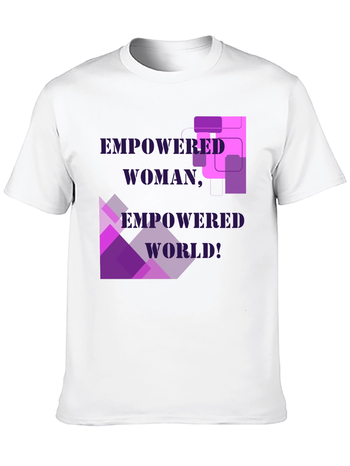 Empowered Woman Tee - Bold Graphic Design