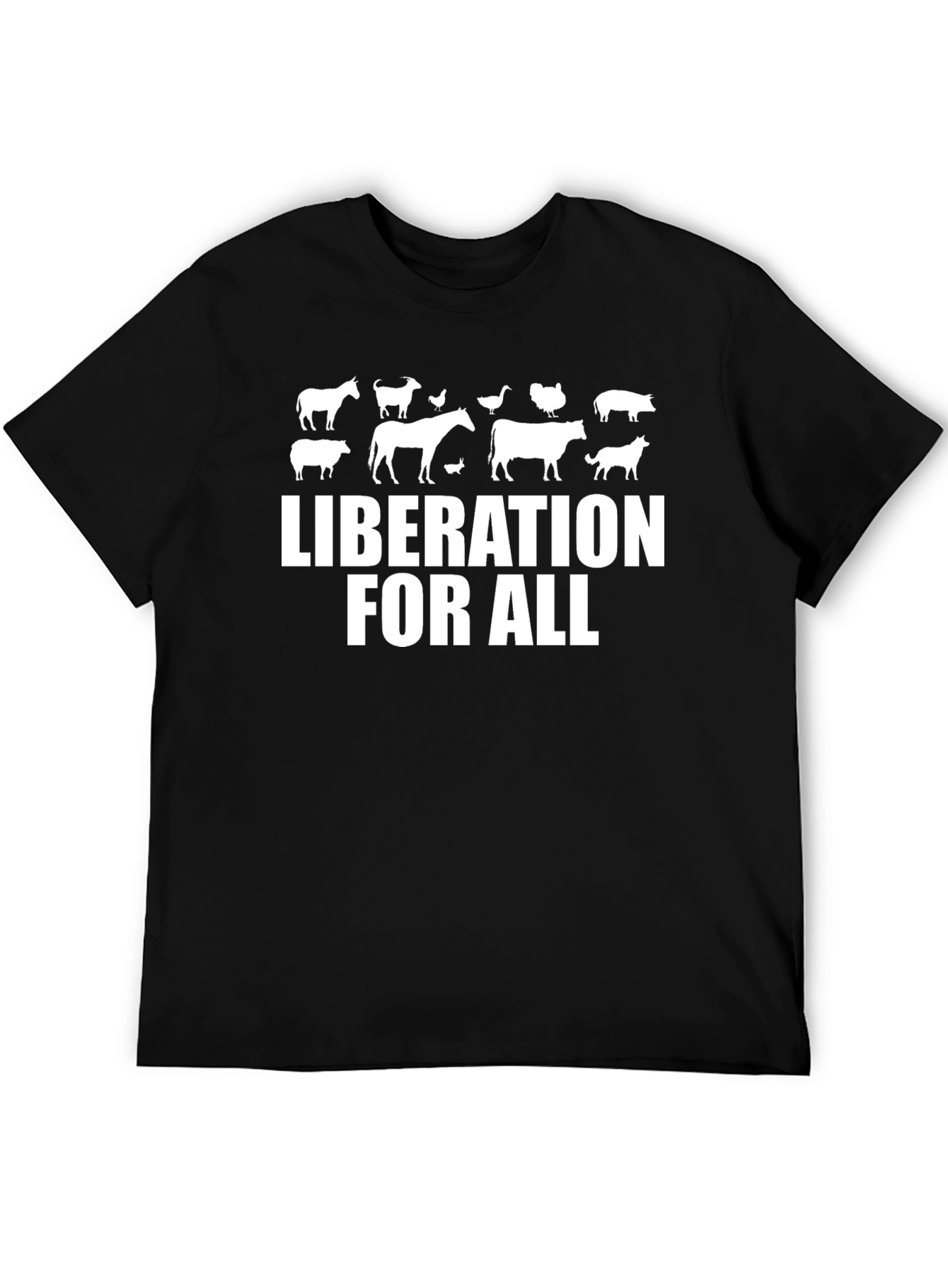 Liberation For All Vegan T-Shirt
