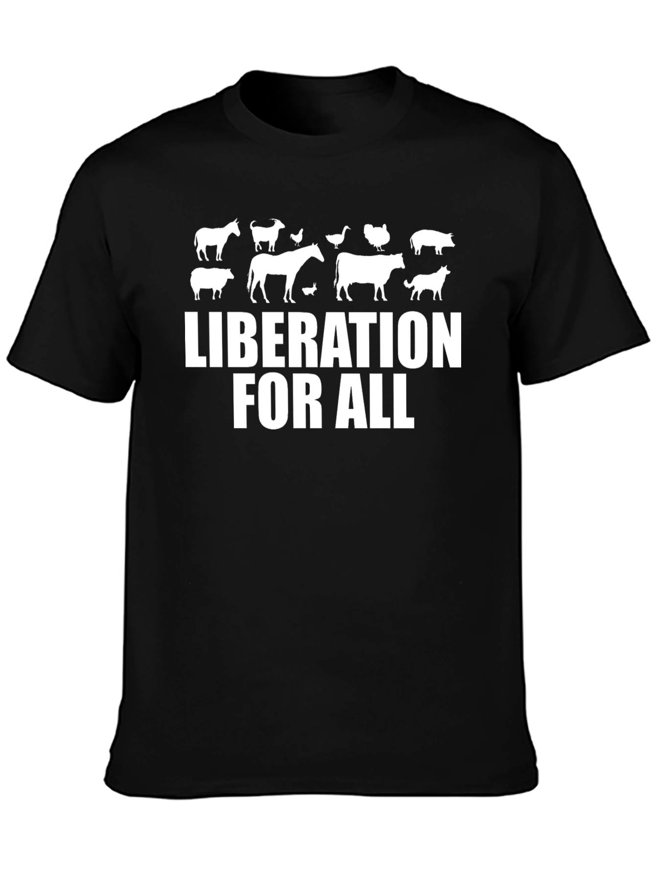 Liberation For All Vegan T-Shirt