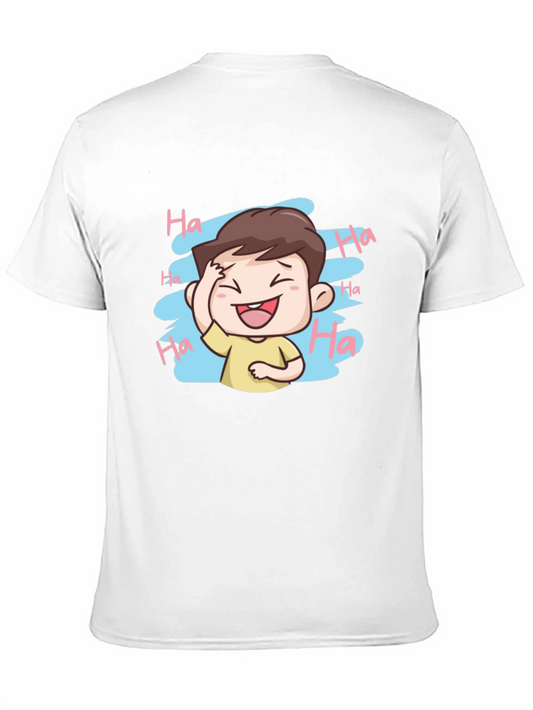 Laughing Cartoon Graphic Tee