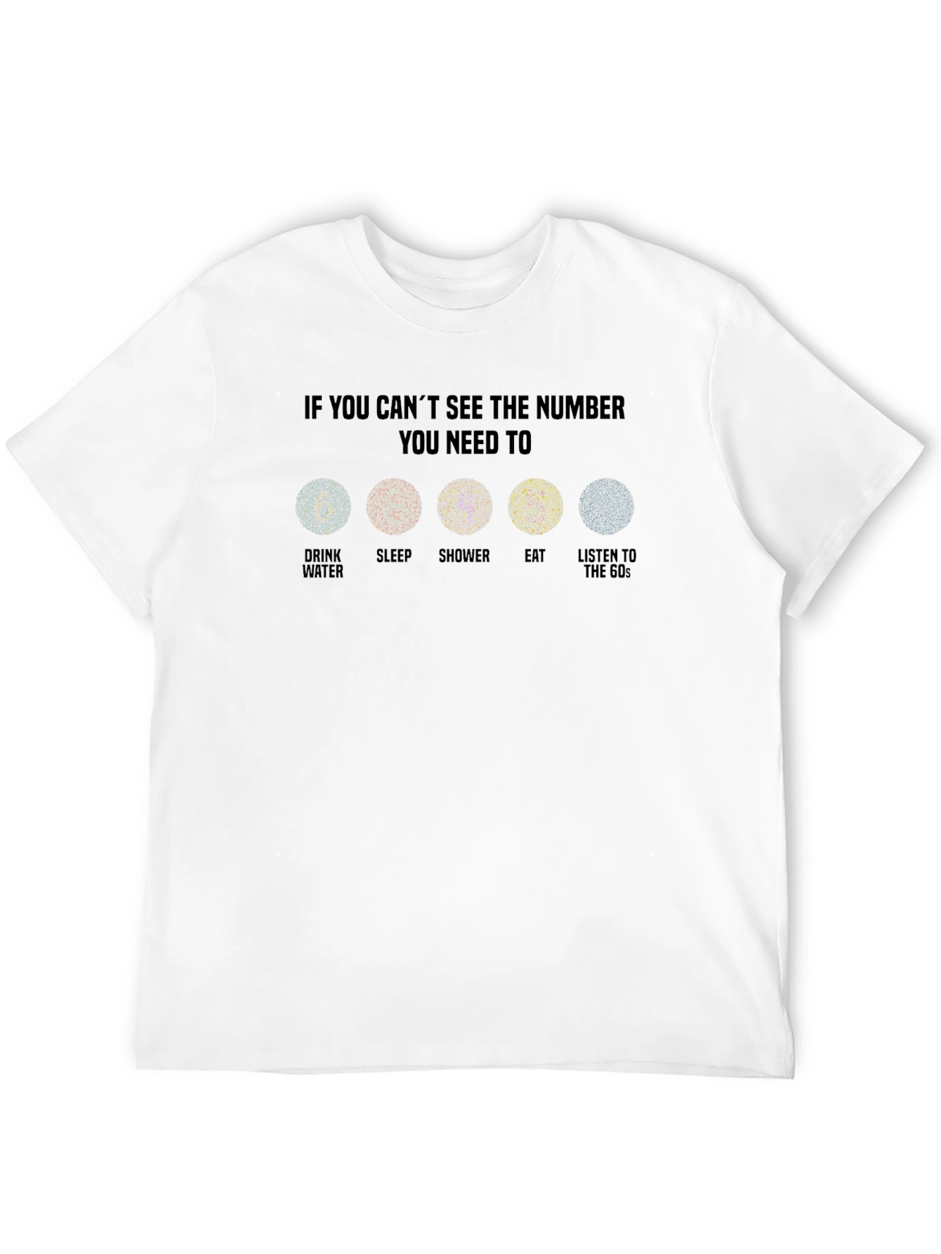 Color Blindness Test T-Shirt