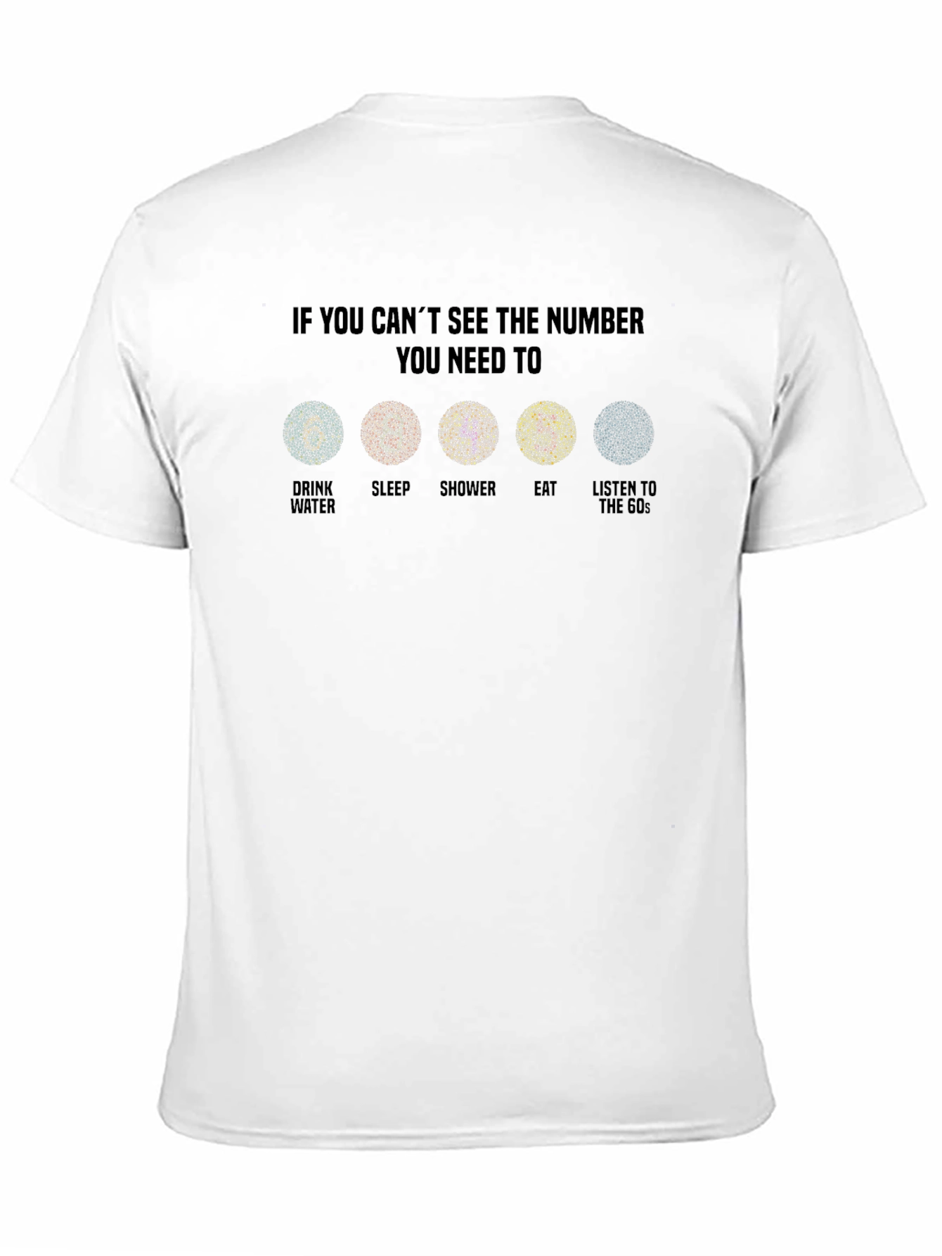 Color Blindness Test T-Shirt