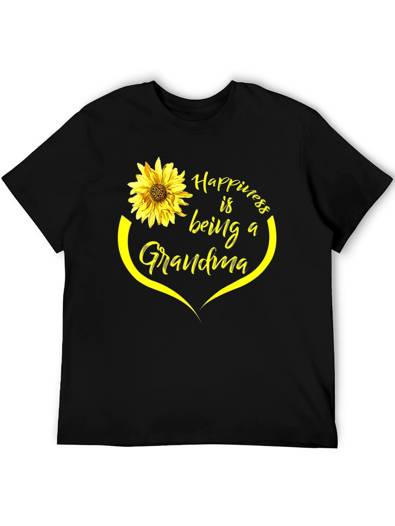 Happiness is Being a Grandma Sunflower T-Shirt