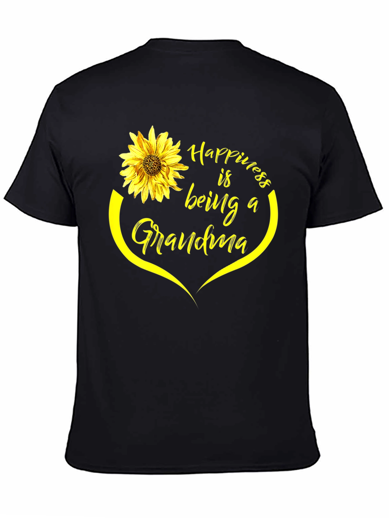 Happiness is Being a Grandma Sunflower T-Shirt