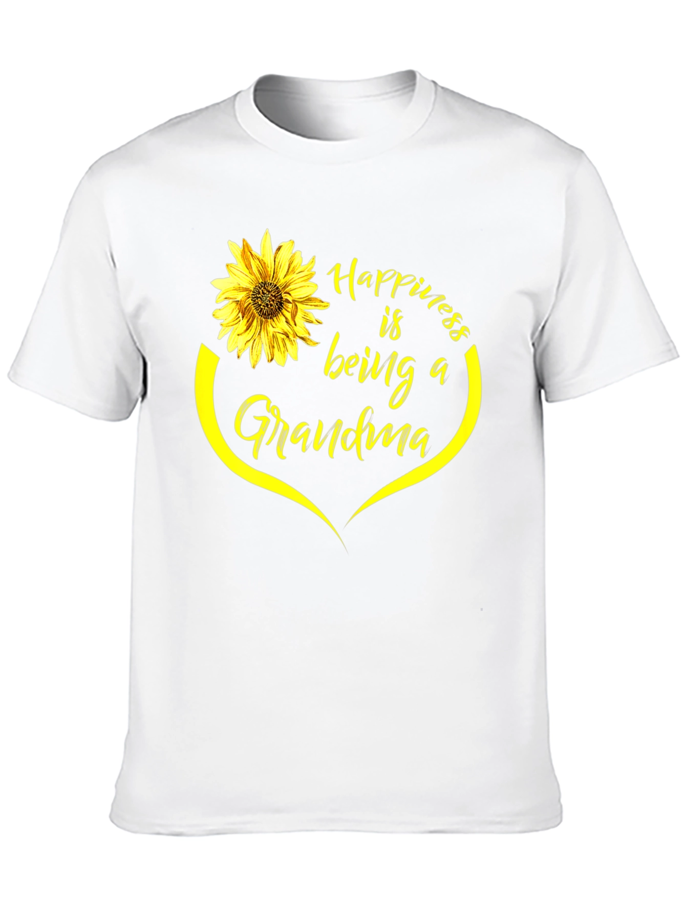 Happiness is Being a Grandma Sunflower T-Shirt
