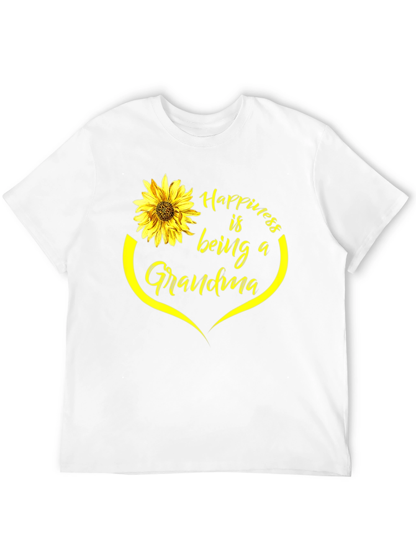 Happiness is Being a Grandma Sunflower T-Shirt