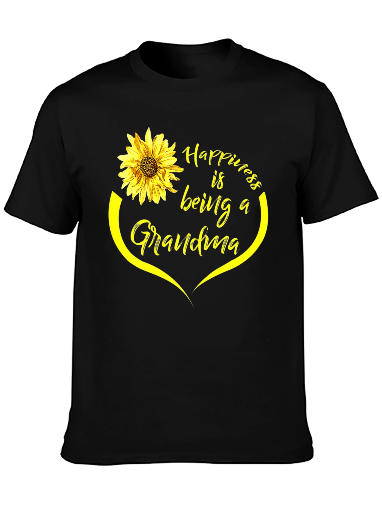 Happiness is Being a Grandma Sunflower T-Shirt