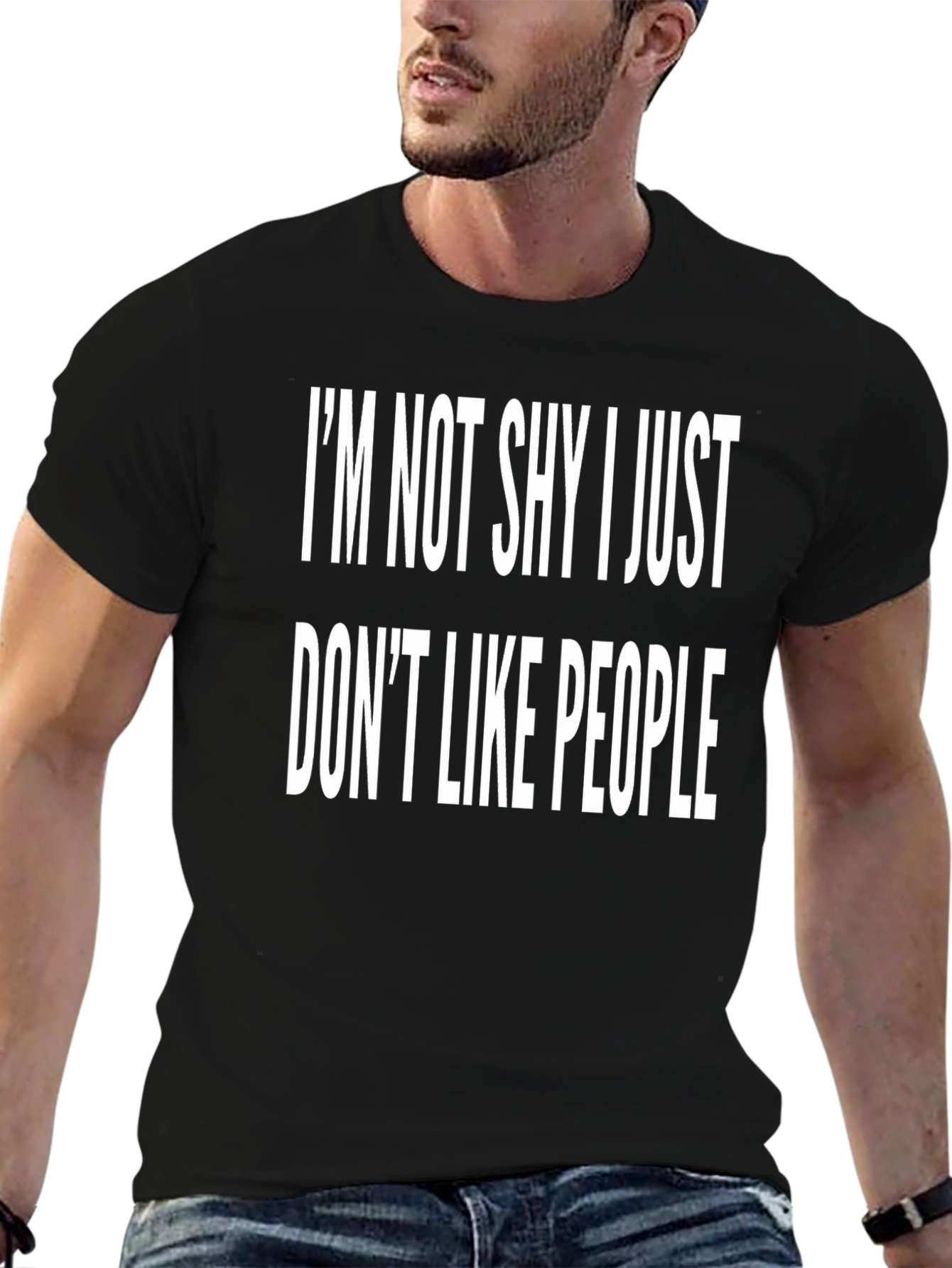 Im Not Shy Funny Graphic T-Shirt