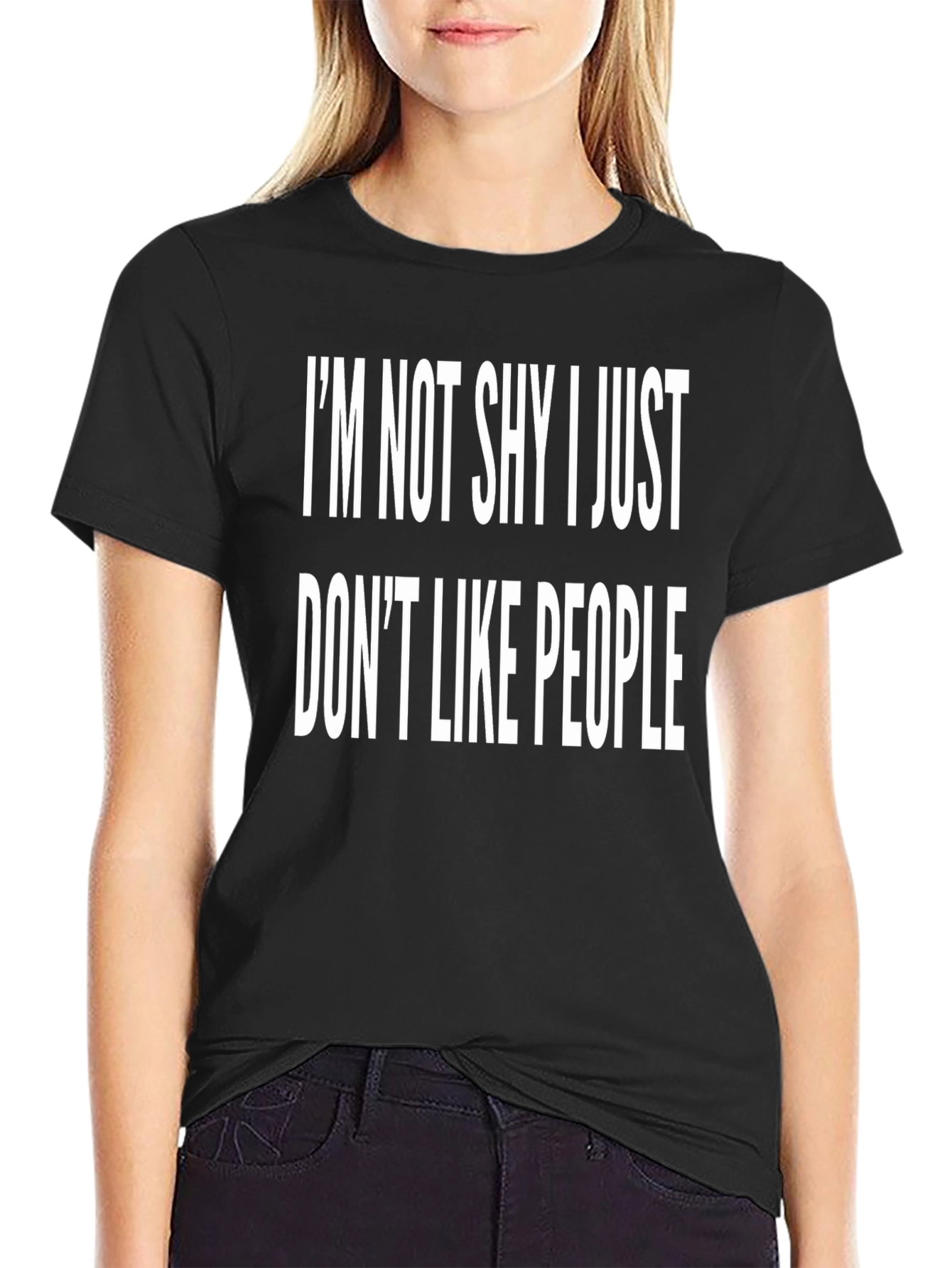 Im Not Shy Funny Graphic T-Shirt