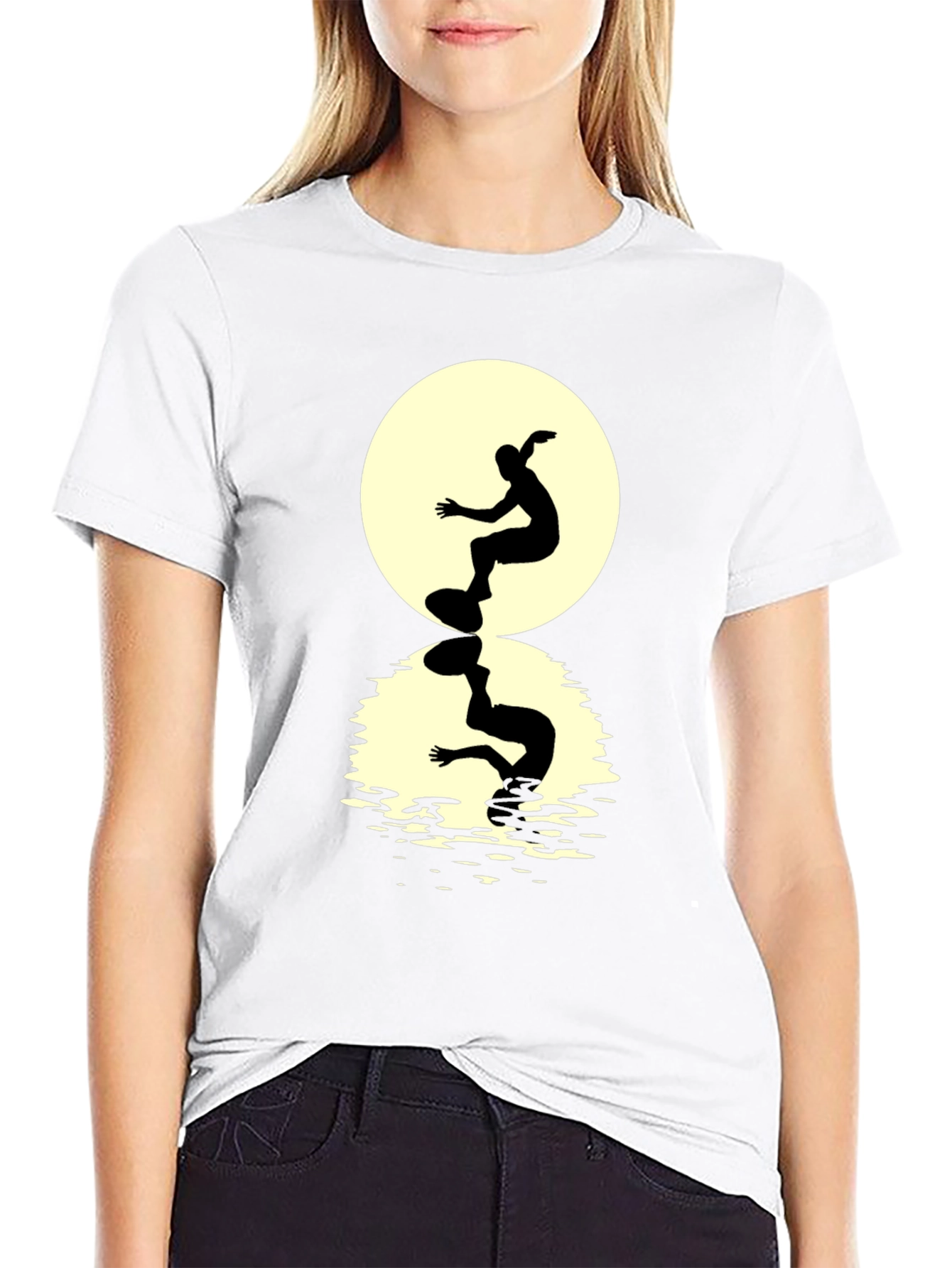 Zen Balance T-Shirt - Black Graphic Tee