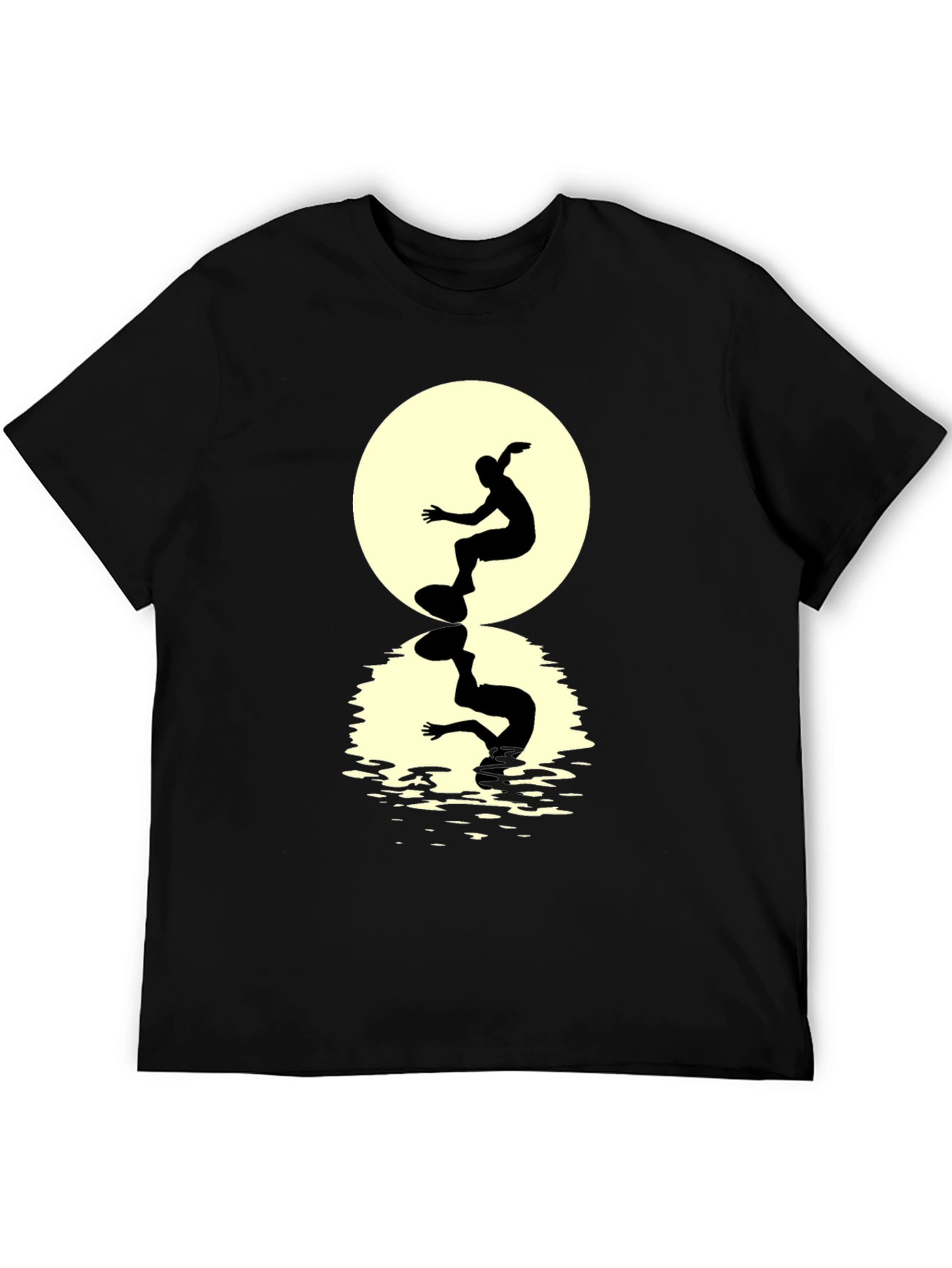Zen Balance T-Shirt - Black Graphic Tee
