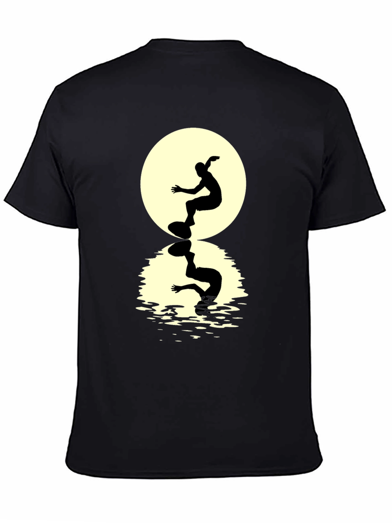 Zen Balance T-Shirt - Black Graphic Tee