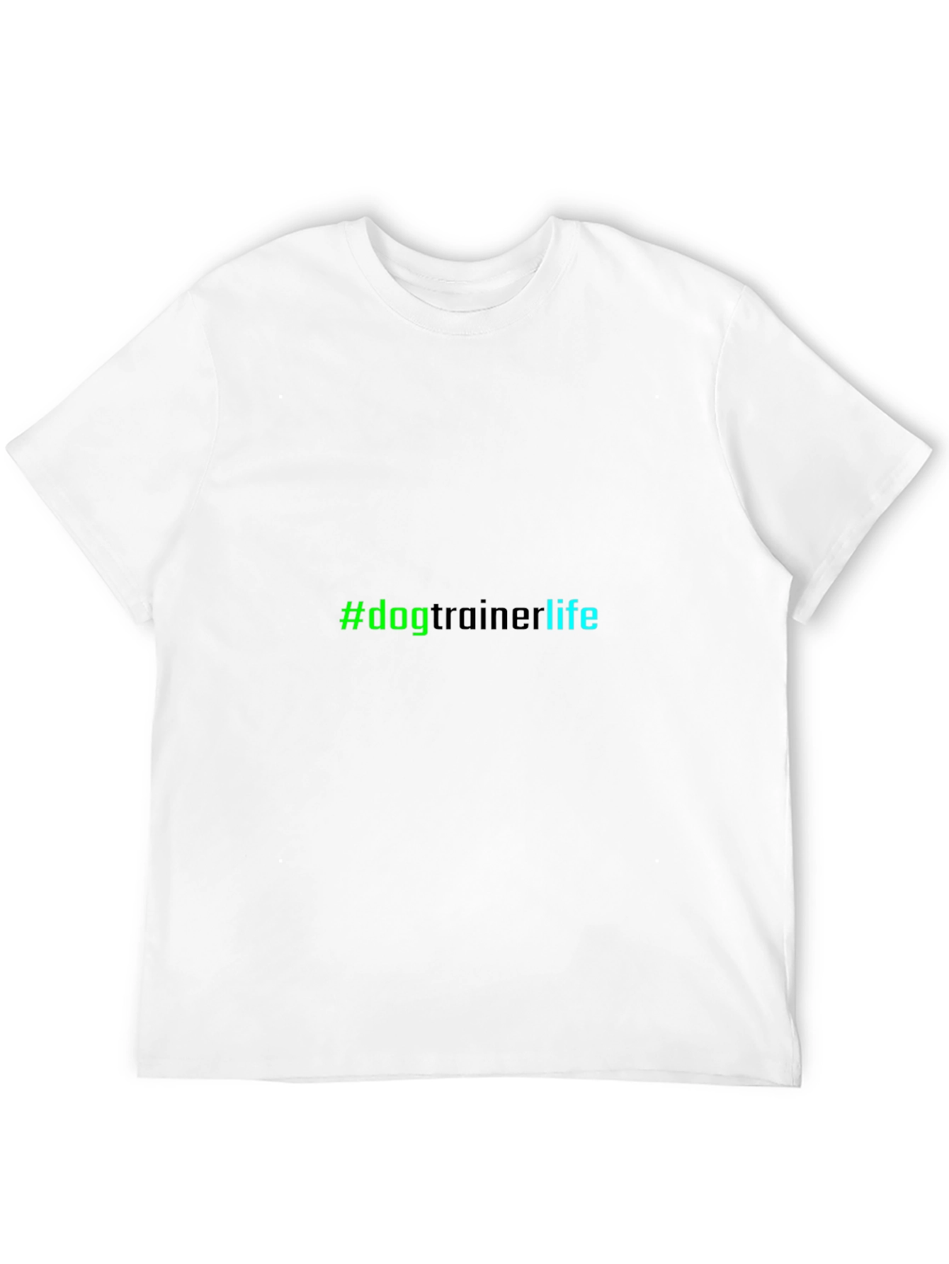 #dogtrainerlife Black Tee - Trainer Lifestyle Apparel