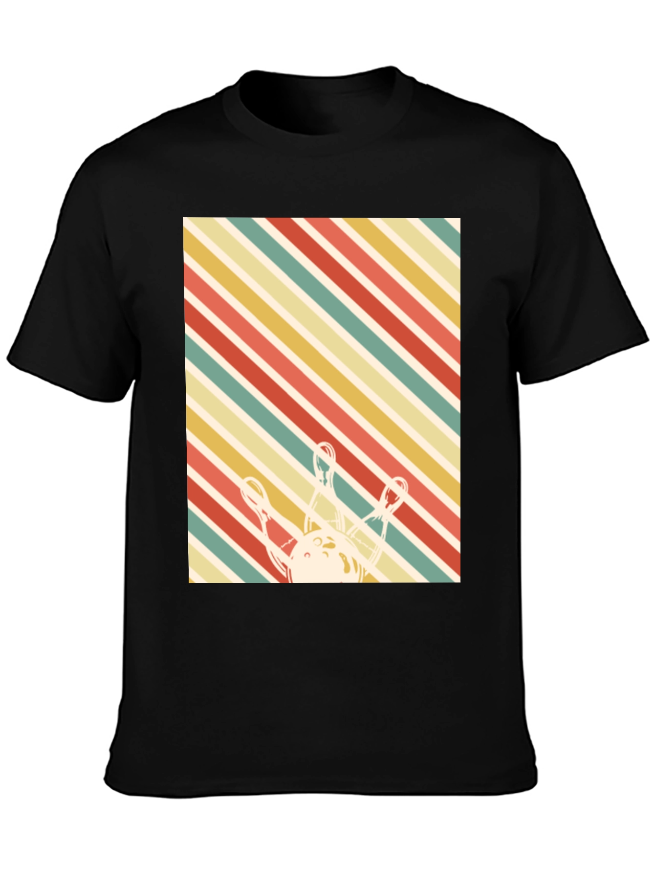 Retro Bowling T-Shirt - Strike Style