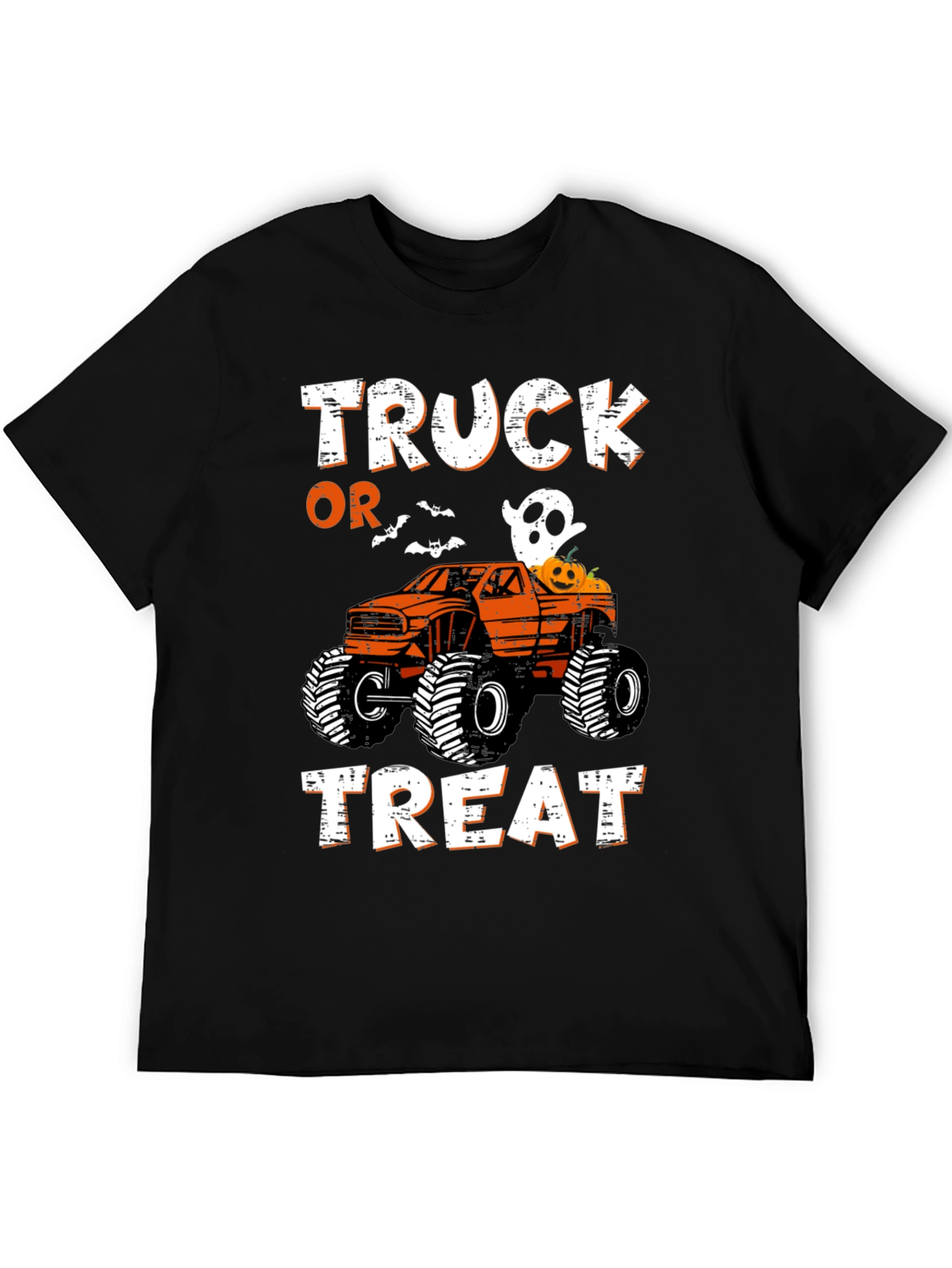 Truck Or Treat Halloween Monster Truck T-Shirt