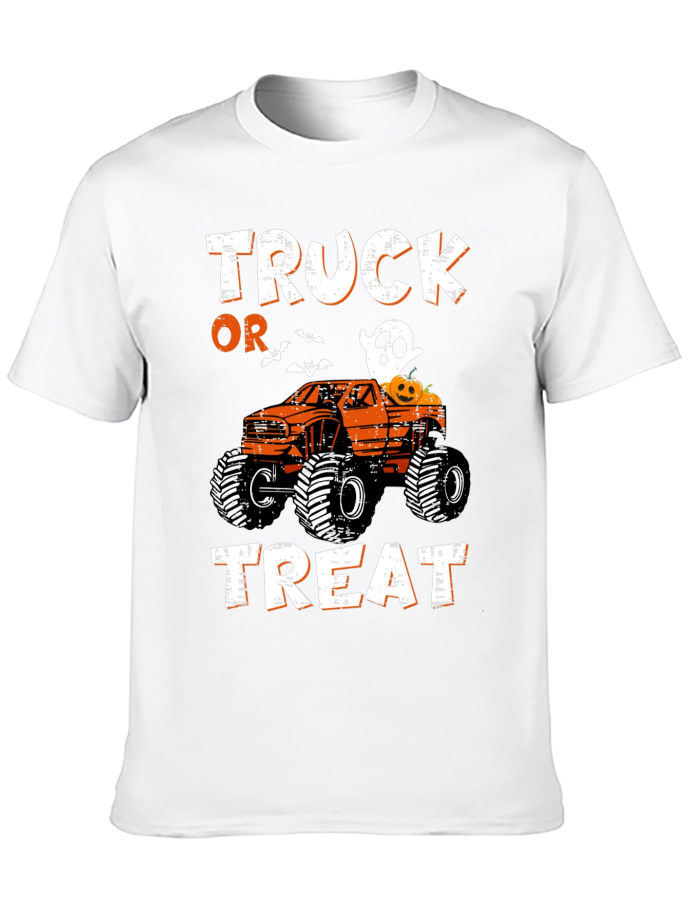 Truck Or Treat Halloween Monster Truck T-Shirt