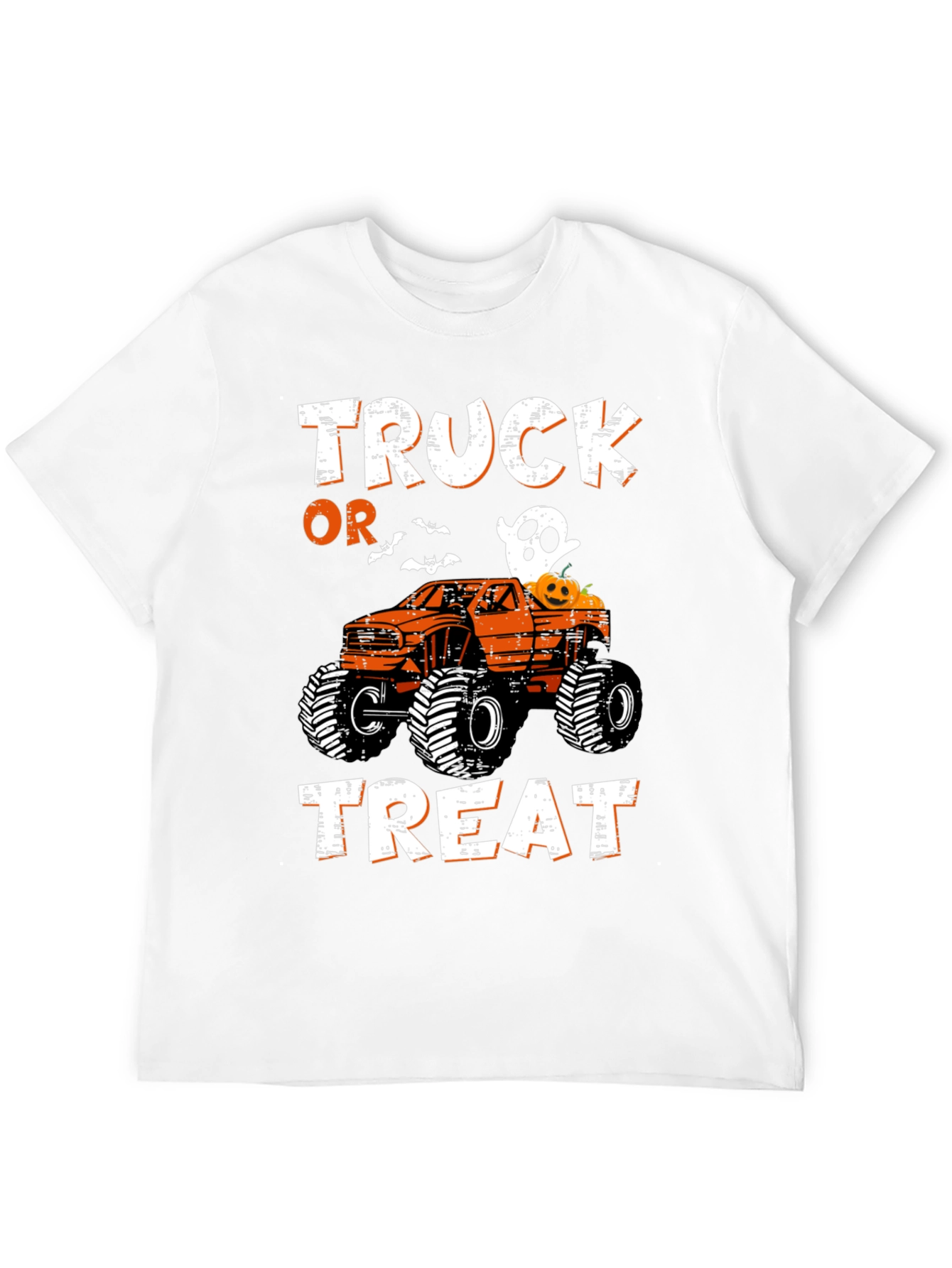 Truck Or Treat Halloween Monster Truck T-Shirt