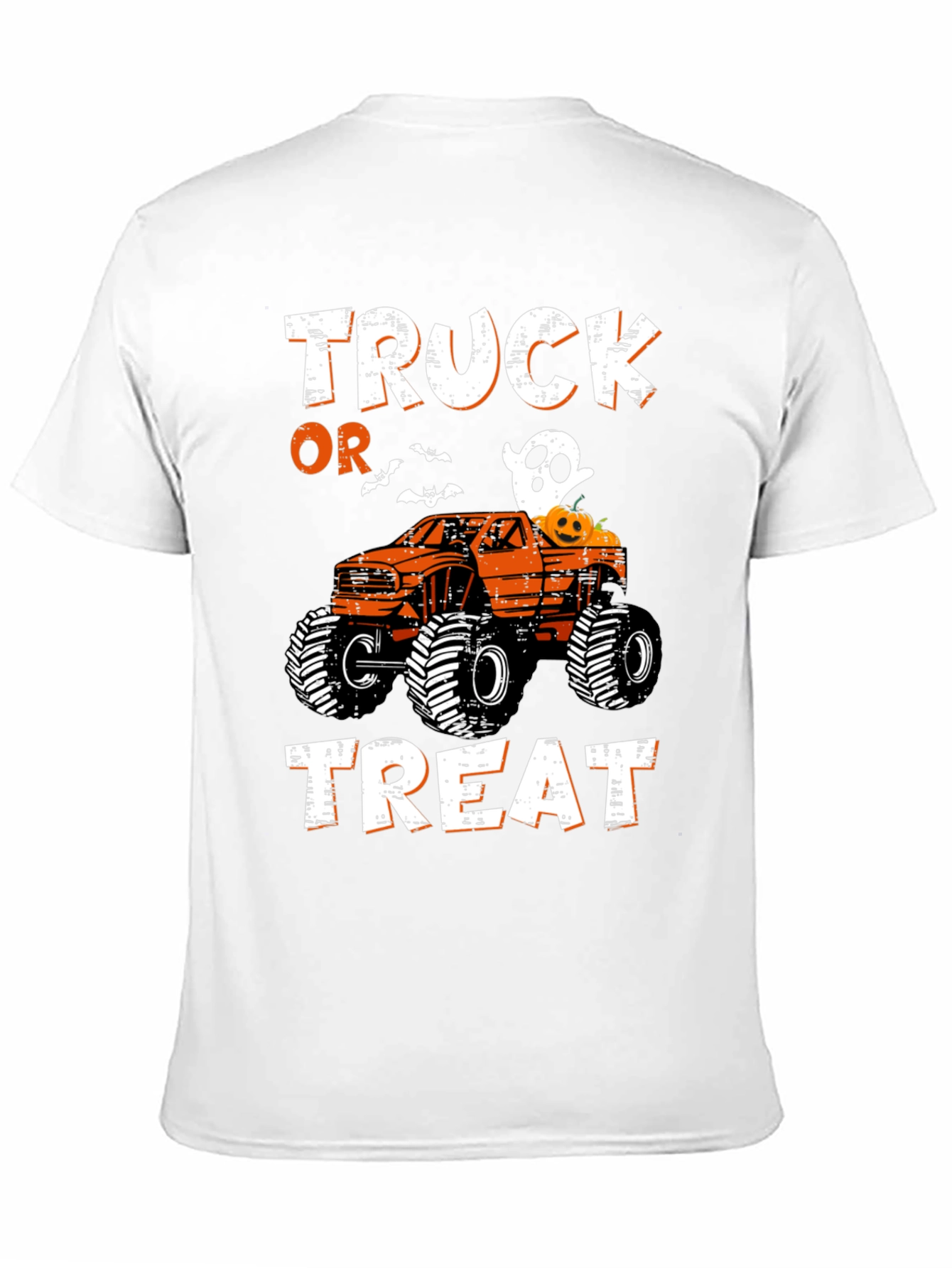 Truck Or Treat Halloween Monster Truck T-Shirt
