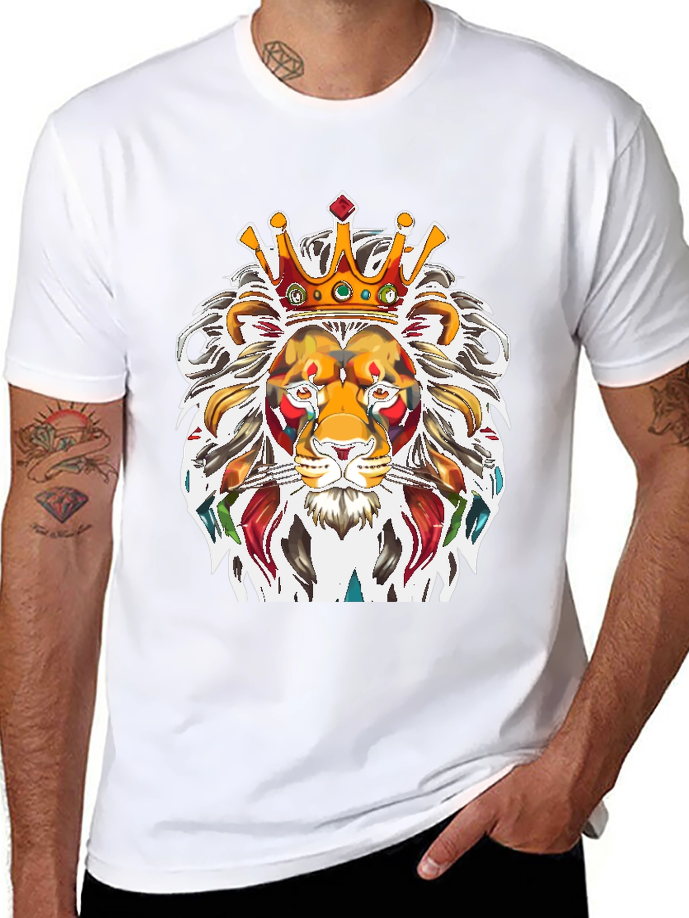Lion King Graphic Tee - Black Unisex T-Shirt