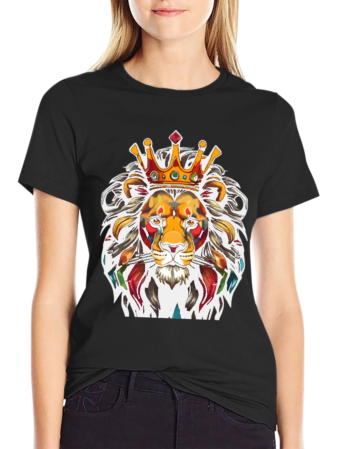 Lion King Graphic Tee - Black Unisex T-Shirt
