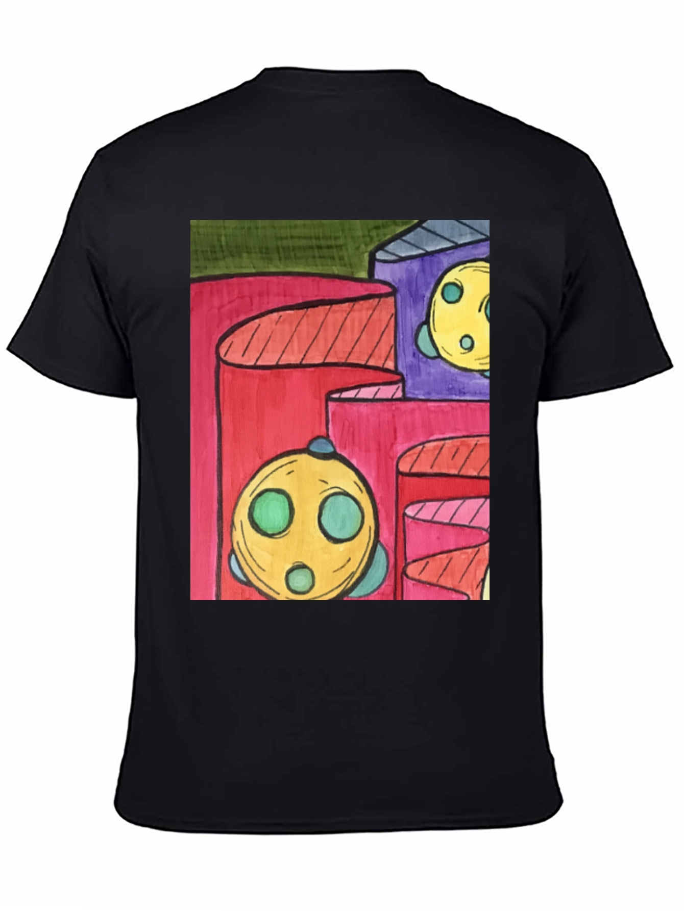 Abstract Cylinder T-Shirt