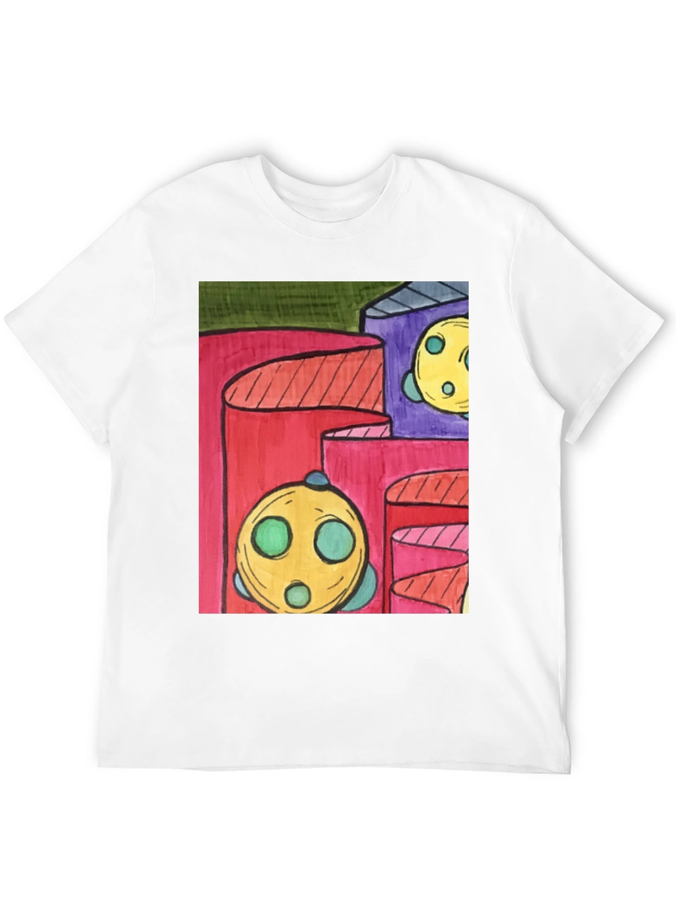 Abstract Cylinder T-Shirt