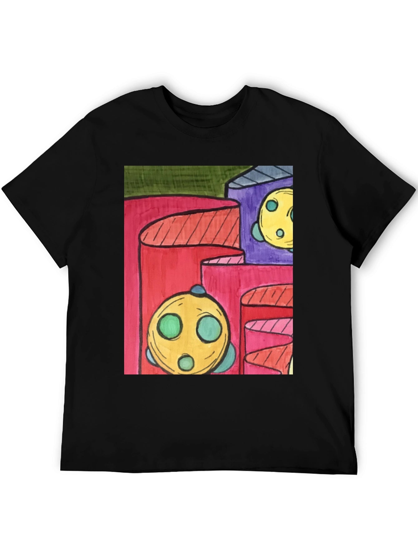 Abstract Cylinder T-Shirt