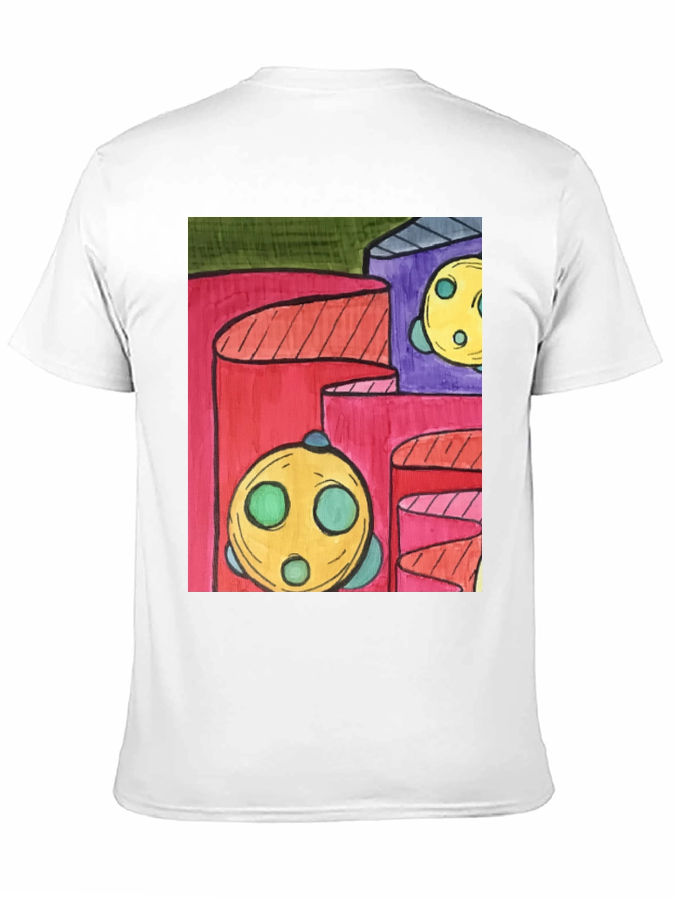 Abstract Cylinder T-Shirt