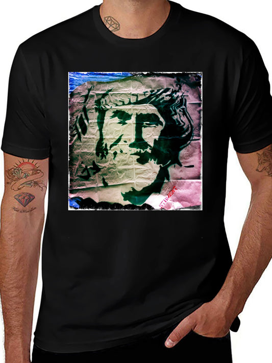 Che Guevara Graphic Tee - Stylish Black Cotton T-Shirt