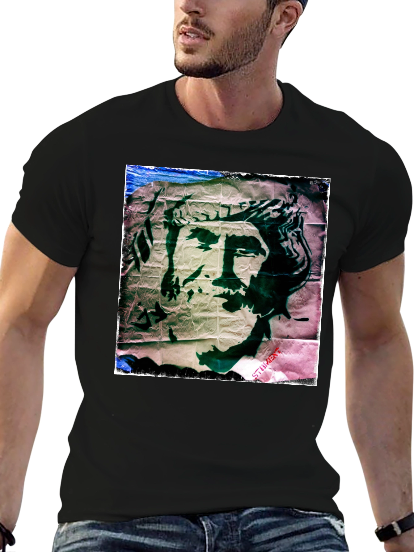 Che Guevara Graphic Tee - Stylish Black Cotton T-Shirt
