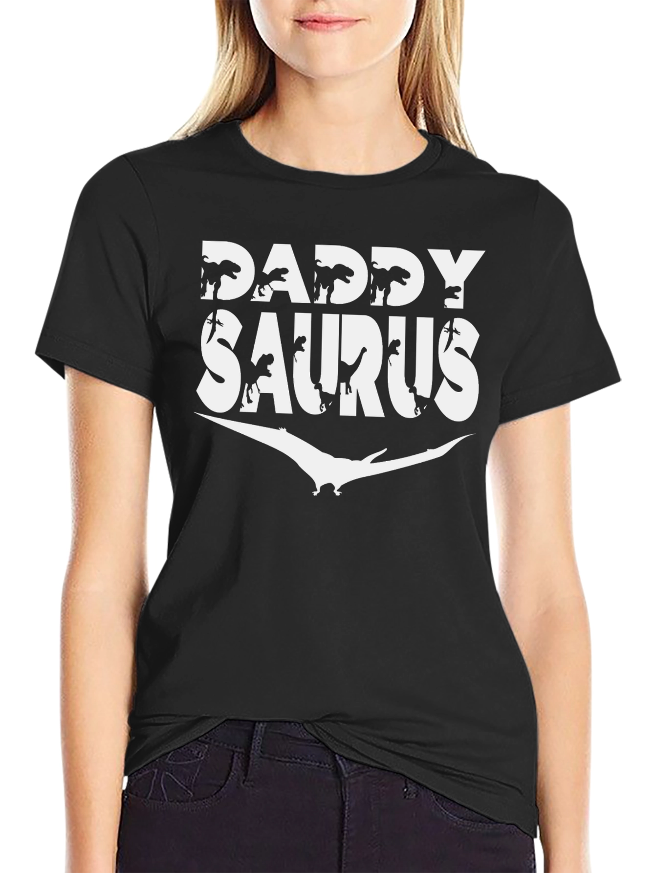Daddy Saurus T-Shirt - Dinosaur Dad Tee