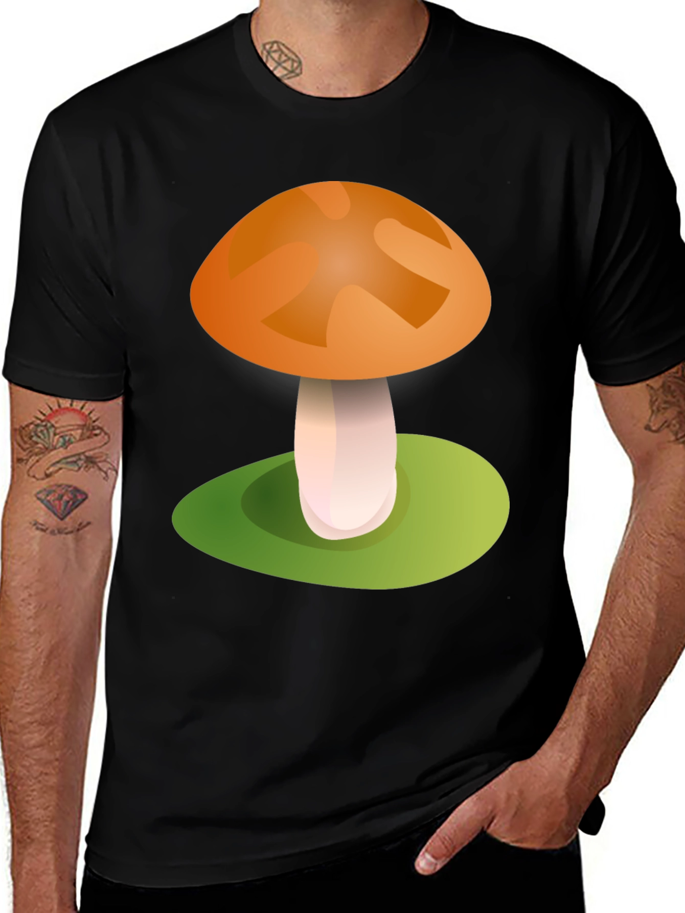Mushroom Graphic Tee - Fun & Unique Design