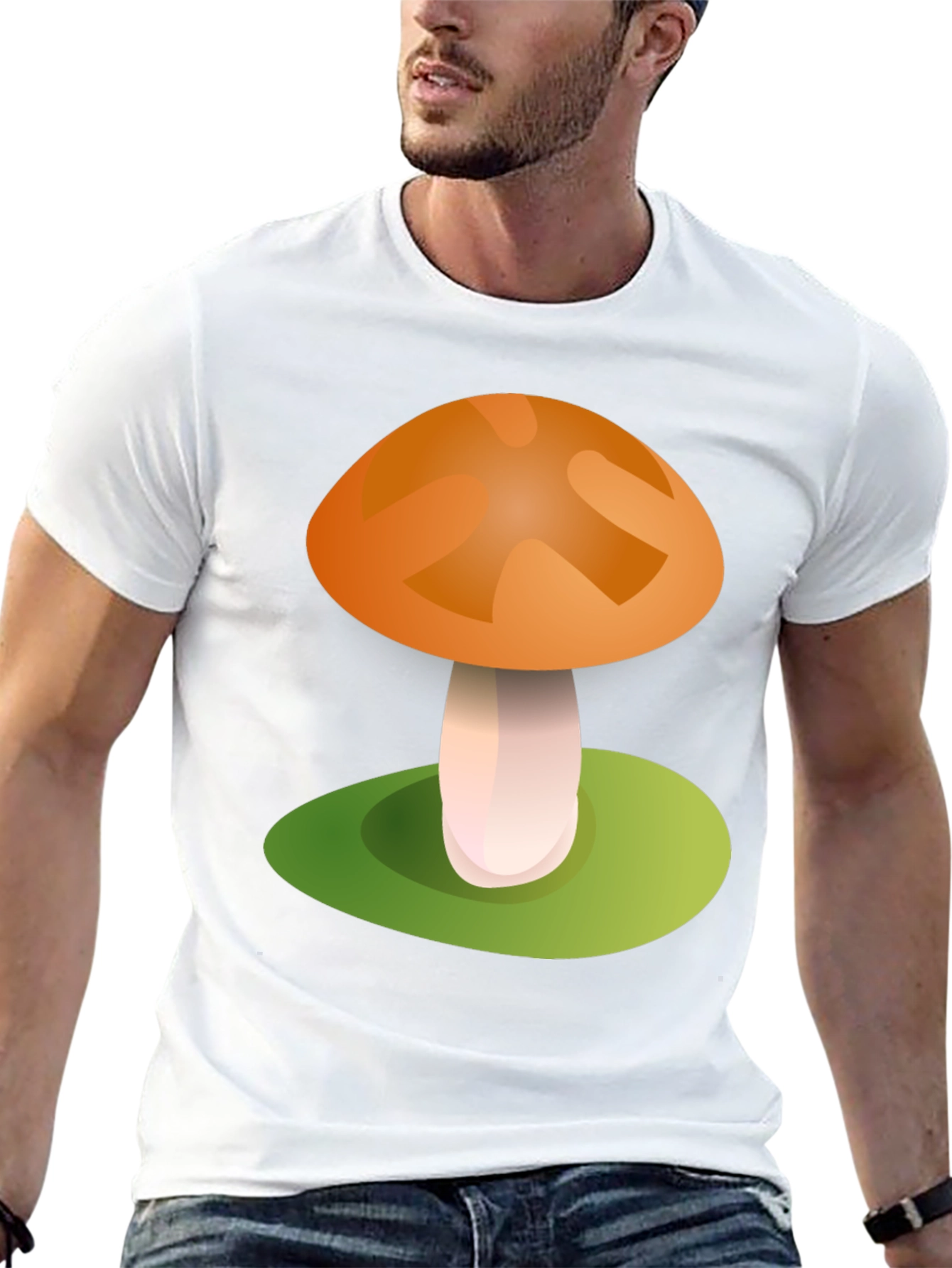 Mushroom Graphic Tee - Fun & Unique Design