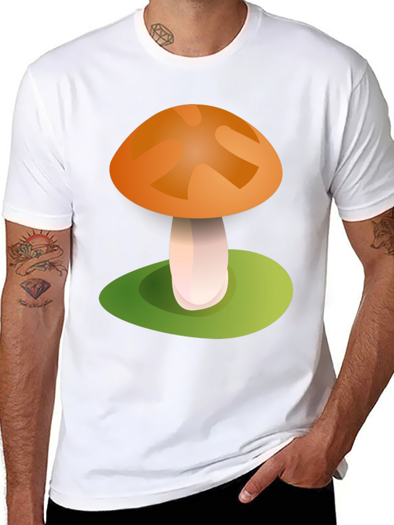 Mushroom Graphic Tee - Fun & Unique Design