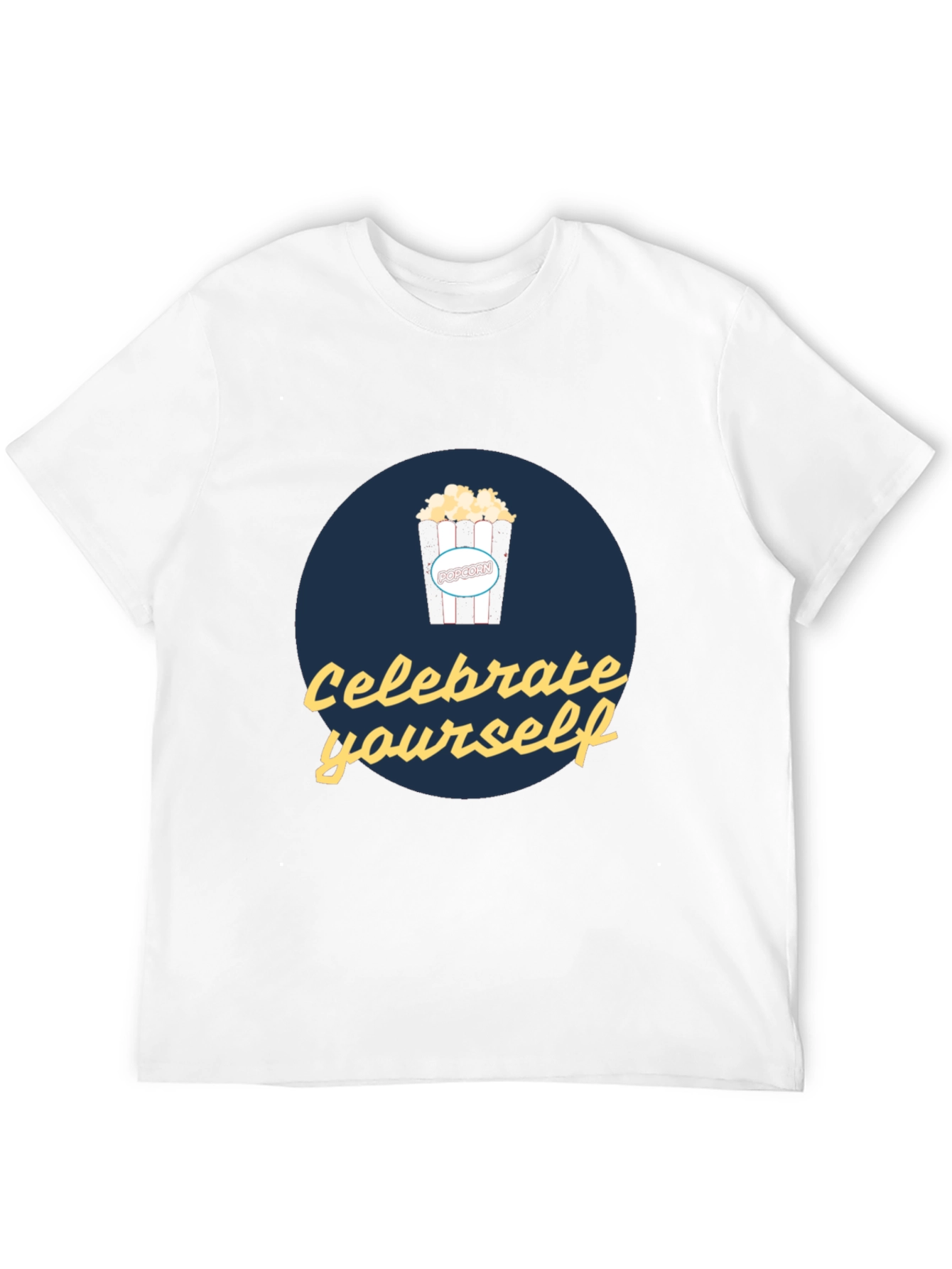 Celebrate Yourself - Popcorn Graphic Tee