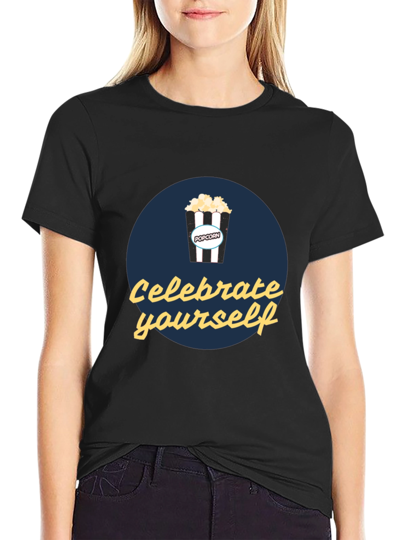 Celebrate Yourself - Popcorn Graphic Tee