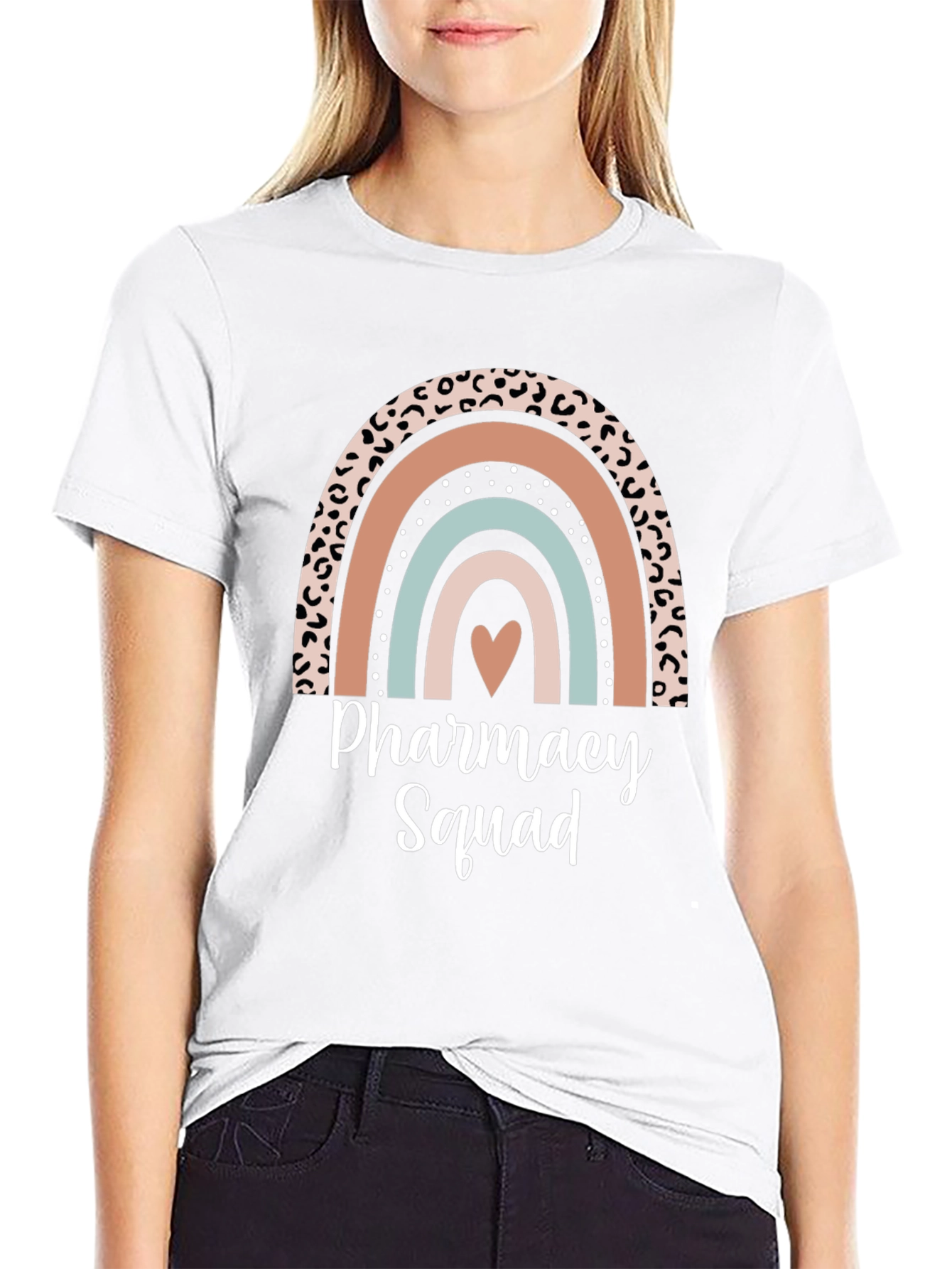 Pharmacy Squad Rainbow Graphic Tee