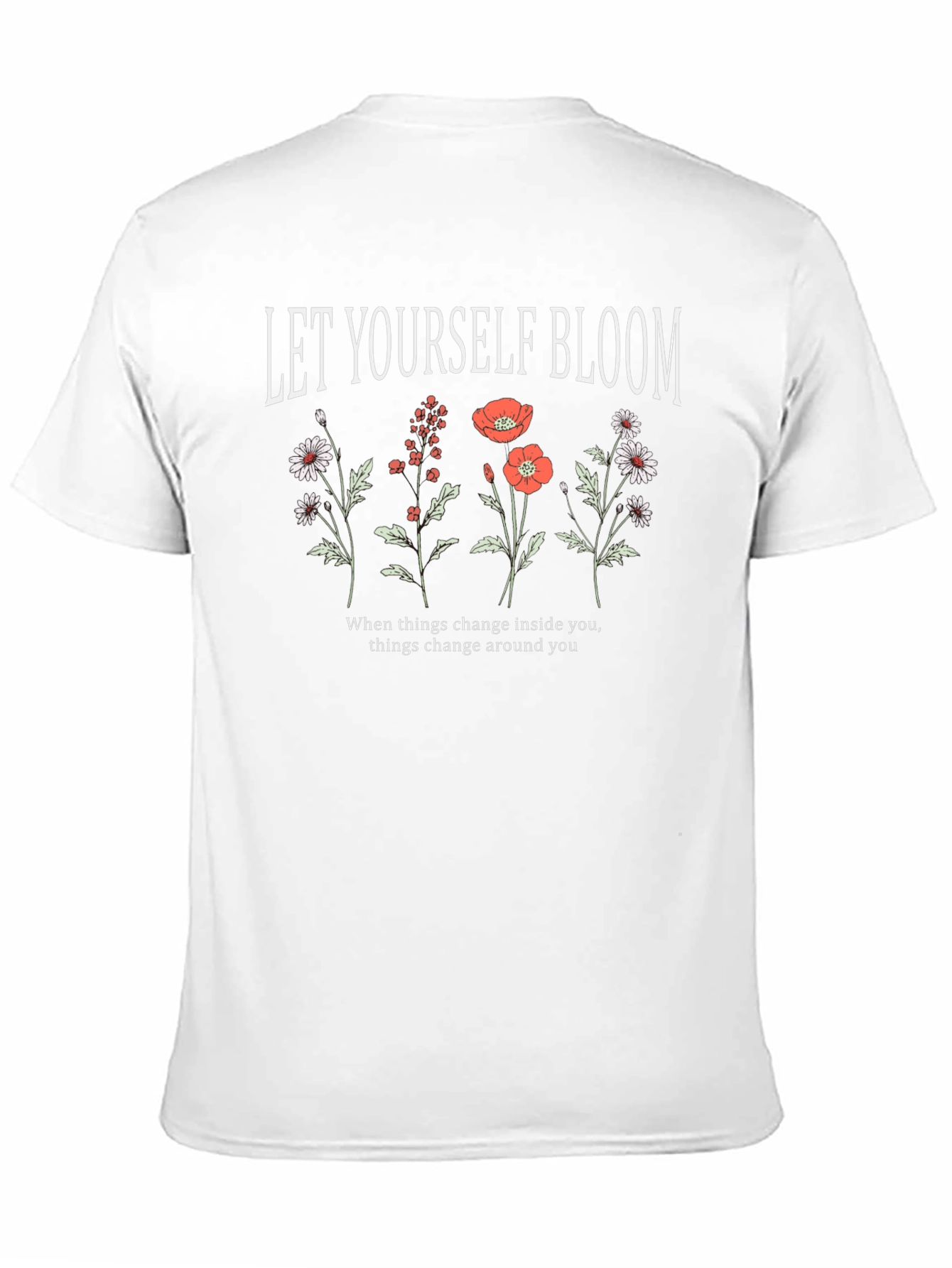 Let Yourself Bloom Graphic Tee