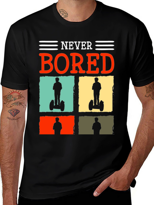 Never Bored Segway T-Shirt
