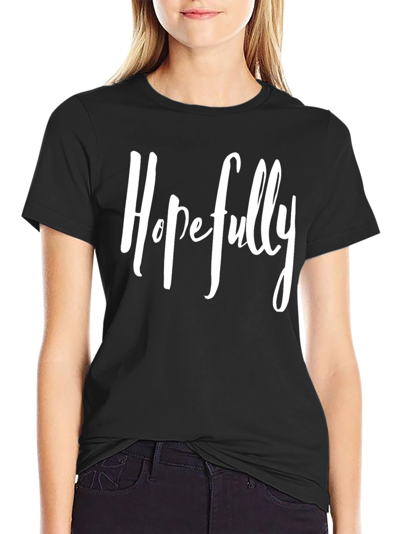 Hopefully T-Shirt - Mens Graphic Tee