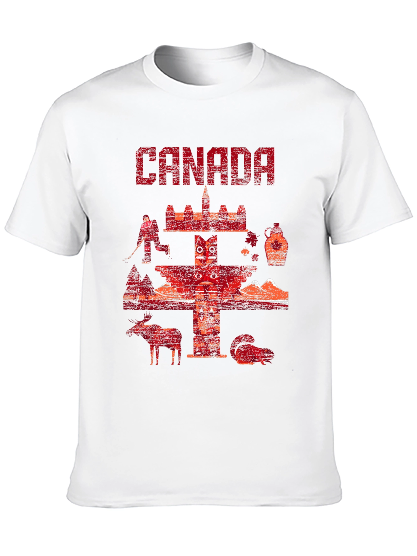 Canada Graphic Print Black T-Shirt