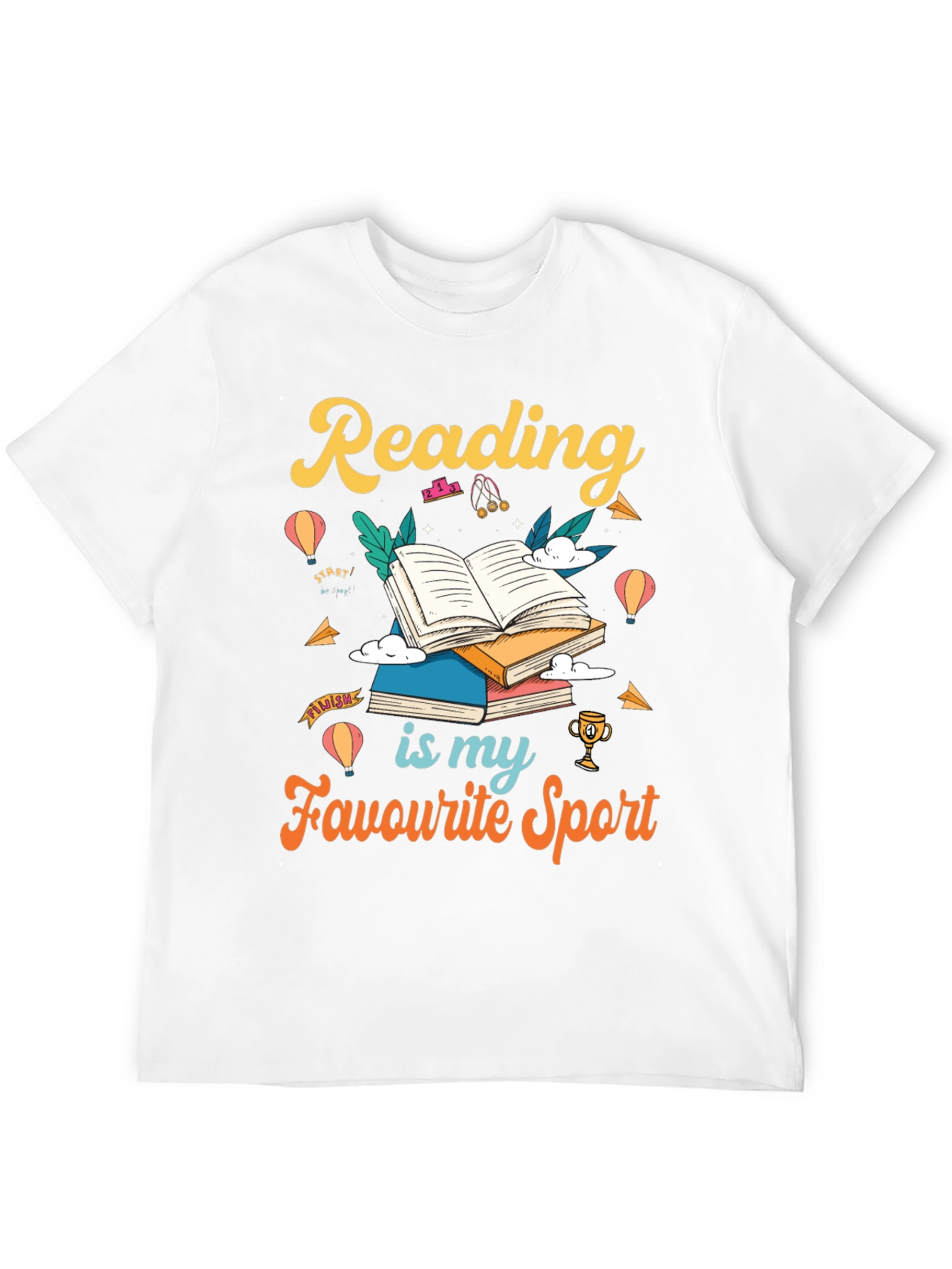 Reading is My Favourite Sport T-Shirt